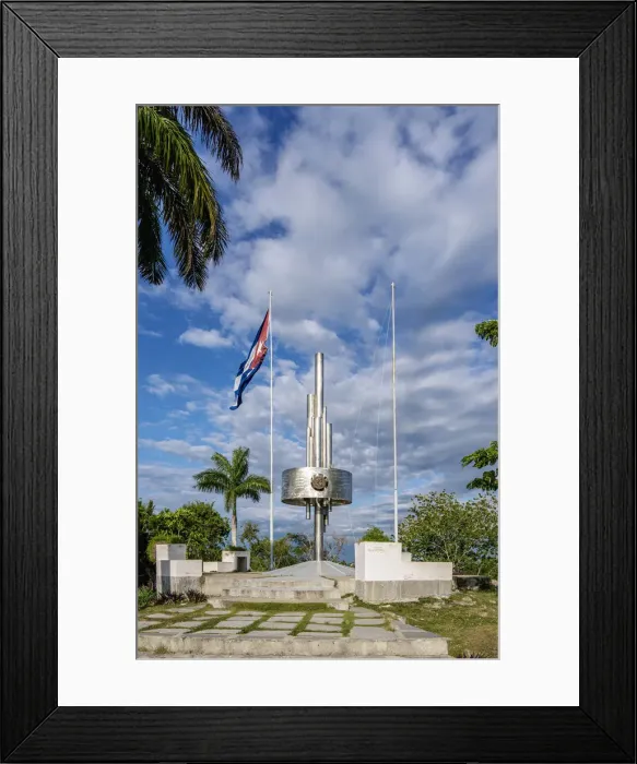 Framed Print : Monument commemorating Battle of Capiro, Loma de Capiro, Santa Clara Framed Print : Monument commemorating Battle of Capiro, Loma de Capiro, Santa Clara