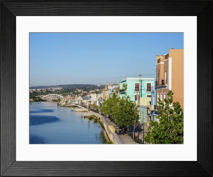 Framed Print : San Juan River, elevated view, Matanzas, Matanzas Province, Cuba Framed Print : San Juan River, elevated view, Matanzas, Matanzas Province, Cuba