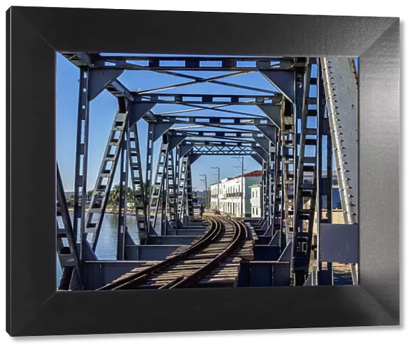 Railway Bridge over Yumuri River, Matanzas, Matanzas Province, Cuba