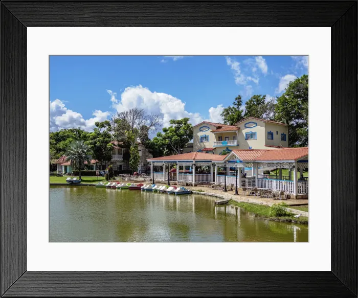 Framed Print : Josone Park in Varadero, Matanzas Province, Cuba Framed Print : Josone Park in Varadero, Matanzas Province, Cuba