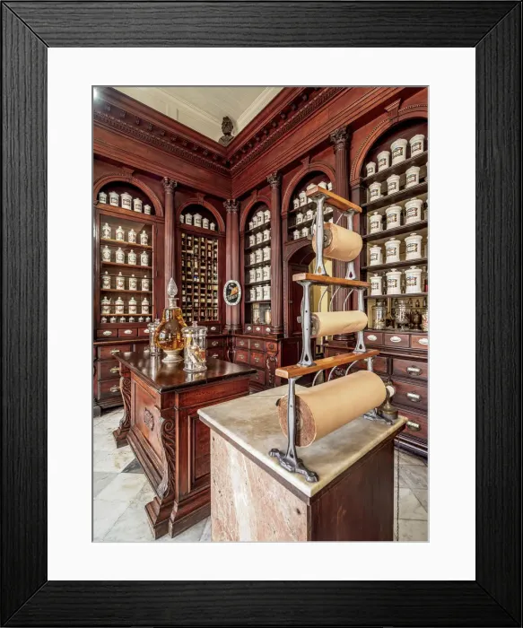 Framed Print : Pharmaceutical Museum, interior, Matanzas, Matanzas Province, Cuba Framed Print : Pharmaceutical Museum, interior, Matanzas, Matanzas Province, Cuba