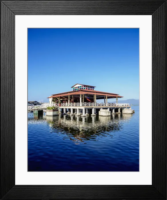 Framed Print : Club Nautico Restaurant, Santiago de Cuba, Santiago de Cuba Province, Cuba Framed Print : Club Nautico Restaurant, Santiago de Cuba, Santiago de Cuba Province, Cuba