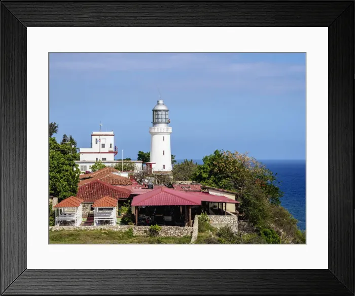 Framed Print : Faro del Morro, lighthouse, Santiago de Cuba, Santiago de Cuba Province, Cuba Framed Print : Faro del Morro, lighthouse, Santiago de Cuba, Santiago de Cuba Province, Cuba