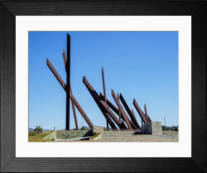 Framed Print : Monumental Complex Antonio Maceo, Plaza Antonio Maceo Grajales, Santiago de Cuba Framed Print : Monumental Complex Antonio Maceo, Plaza Antonio Maceo Grajales, Santiago de Cuba