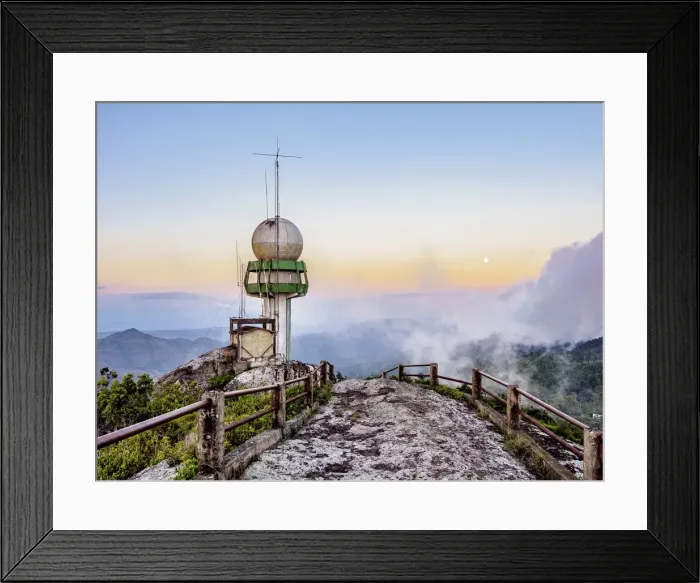 Framed Print : La Gran Piedra at sunset, Santiago de Cuba Province, Cuba Framed Print : La Gran Piedra at sunset, Santiago de Cuba Province, Cuba