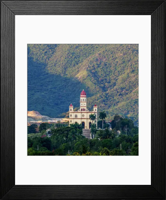 Framed Print : Nuestra Senora de la Caridad del Cobre Basilica at sunrise, El Cobre Framed Print : Nuestra Senora de la Caridad del Cobre Basilica at sunrise, El Cobre