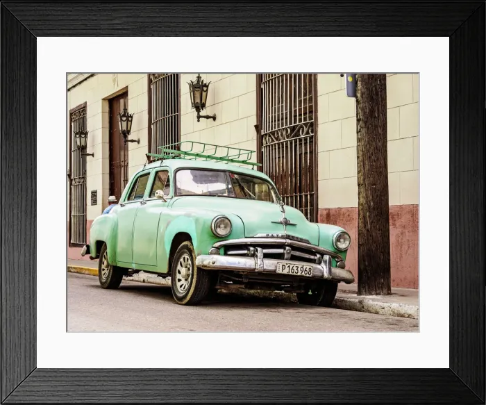 Framed Print : Vintage Car on the street of Camaguey, Camaguey Province, Cuba Framed Print : Vintage Car on the street of Camaguey, Camaguey Province, Cuba