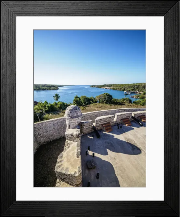 Framed Print : Entrance to the Cienfuegos Bay seen from Castillo de Jagua, Jagua Fortress, Cienfuegos Framed Print : Entrance to the Cienfuegos Bay seen from Castillo de Jagua, Jagua Fortress, Cienfuegos