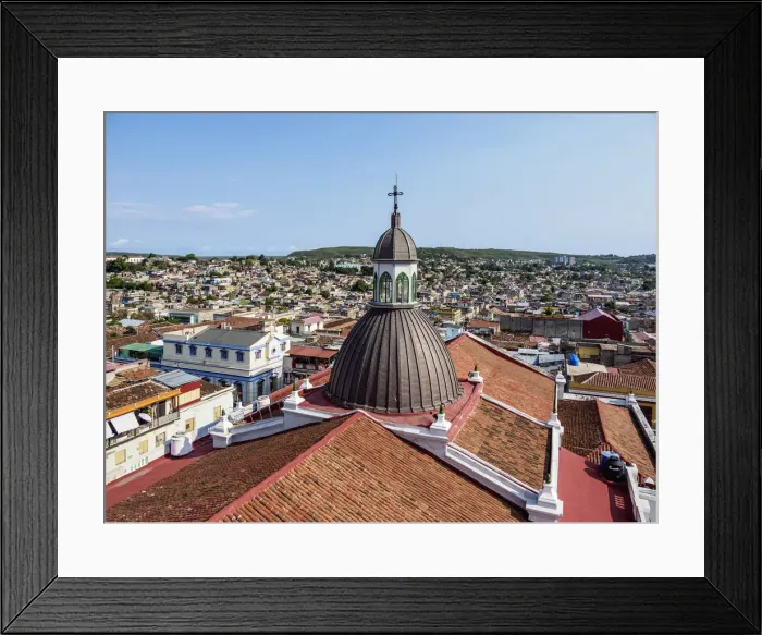 Framed Print : Nuestra Senora de la Asuncion Cathedral Cupola, elevated view, Santiago de Cuba Framed Print : Nuestra Senora de la Asuncion Cathedral Cupola, elevated view, Santiago de Cuba