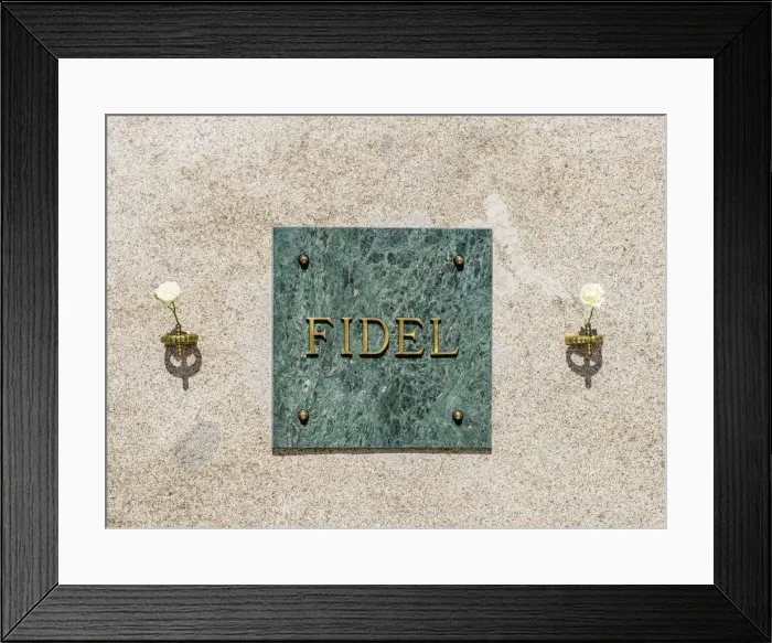 Framed Print : Tomb of Fidel Castro, Santa Ifigenia Cemetery, Santiago de Cuba Framed Print : Tomb of Fidel Castro, Santa Ifigenia Cemetery, Santiago de Cuba