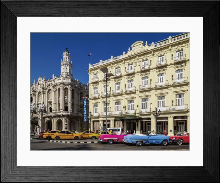 Framed Print : Hotel Inglaterra and Grand Theatre Alicia Alonso, Havana, La Habana Province, Cuba Framed Print : Hotel Inglaterra and Grand Theatre Alicia Alonso, Havana, La Habana Province, Cuba