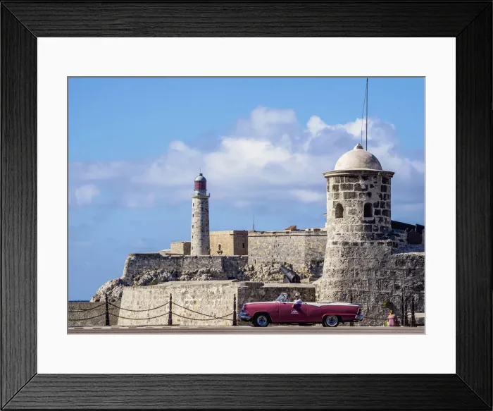 Framed Print : San Salvador de la Punta and El Morro Castle and Lighthouse, Havana, La Habana Province Framed Print : San Salvador de la Punta and El Morro Castle and Lighthouse, Havana, La Habana Province