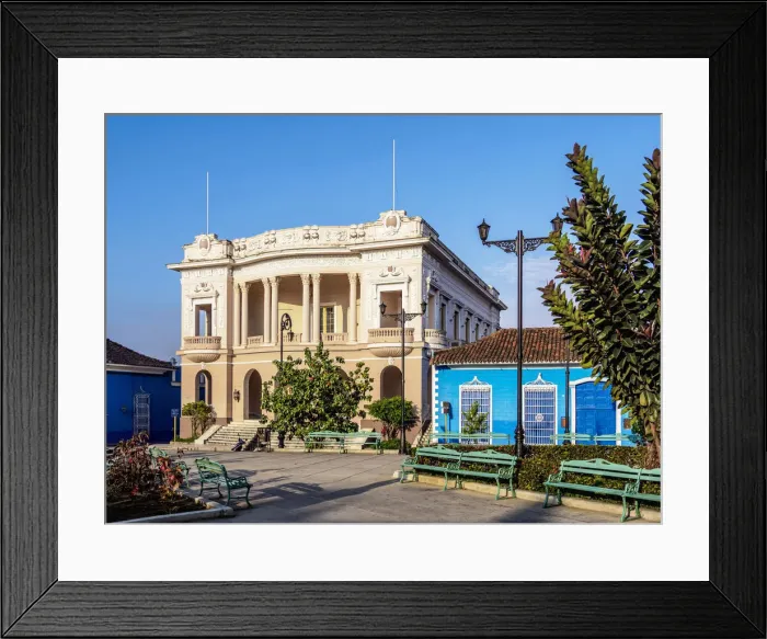 Framed Print : Ruben Martinez Villena Library, Serafin Sanchez Park, Sancti Spiritus Framed Print : Ruben Martinez Villena Library, Serafin Sanchez Park, Sancti Spiritus