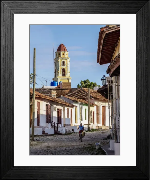 Framed Print : View towards San Francisco Convent Church Tower, Trinidad, Sancti Spiritus Province, Cuba Framed Print : View towards San Francisco Convent Church Tower, Trinidad, Sancti Spiritus Province, Cuba