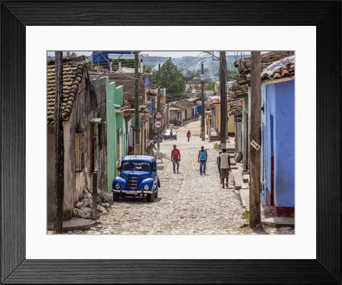Framed Print : Street of Trinidad, Sancti Spiritus Province, Cuba Framed Print : Street of Trinidad, Sancti Spiritus Province, Cuba