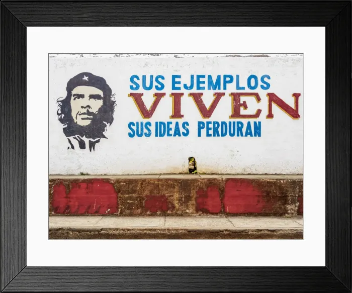 Framed Print : Mural Painting with Che Guevara, Antonio Maceo Street, Baracoa, Guantanamo Province, Cuba Framed Print : Mural Painting with Che Guevara, Antonio Maceo Street, Baracoa, Guantanamo Province, Cuba