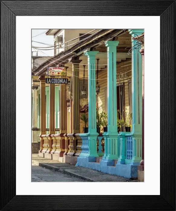 Framed Print : Street of Baracoa, Guantanamo Province, Cuba Framed Print : Street of Baracoa, Guantanamo Province, Cuba