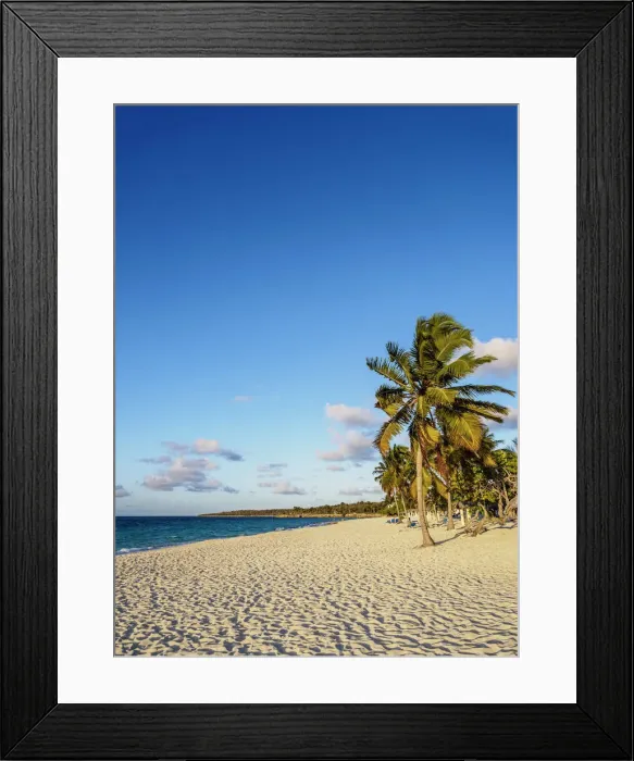 Framed Print : Playa Esmeralda at sunset, Holguin Province, Cuba Framed Print : Playa Esmeralda at sunset, Holguin Province, Cuba
