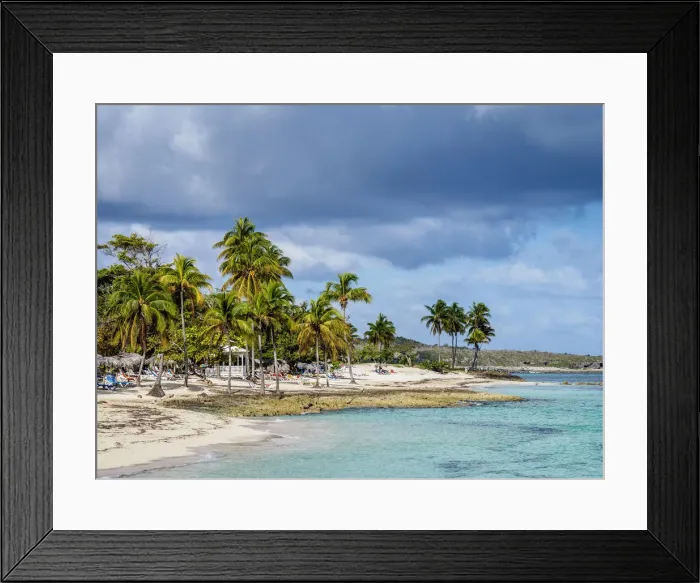 Framed Print : Playa Bani, Guardalavaca, Holguin Province, Cuba Framed Print : Playa Bani, Guardalavaca, Holguin Province, Cuba