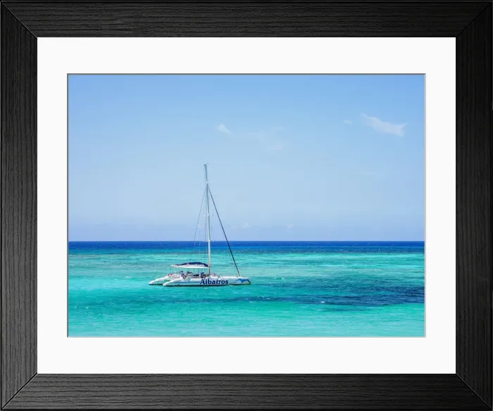 Framed Print : Catamaran by the Guardalavaca Beach, Holguin Province, Cuba Framed Print : Catamaran by the Guardalavaca Beach, Holguin Province, Cuba