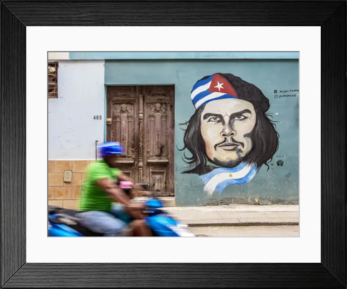Framed Print : Che Guevara Mural Painting, Centro Habana, Havana, La Habana Province, Cuba Framed Print : Che Guevara Mural Painting, Centro Habana, Havana, La Habana Province, Cuba