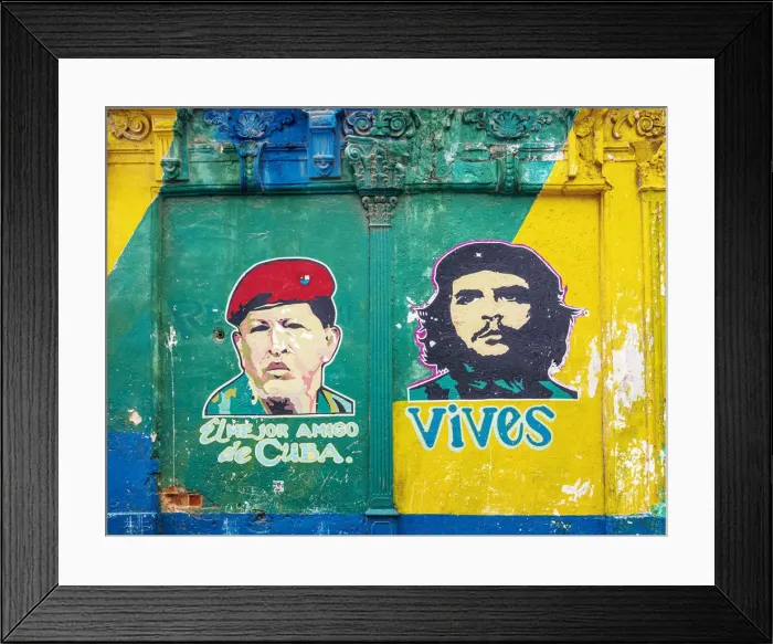 Framed Print : Communist mural painting, La Habana Vieja, Havana, La Habana Province, Cuba Framed Print : Communist mural painting, La Habana Vieja, Havana, La Habana Province, Cuba