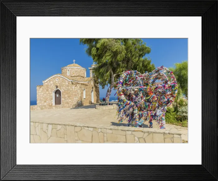 Framed Print : Church of Profitis Elias, Protaras, Paralimni, Cyprus Framed Print : Church of Profitis Elias, Protaras, Paralimni, Cyprus