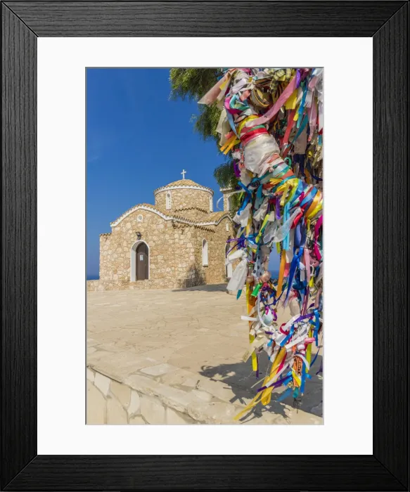 Framed Print : Church of Profitis Elias, Protaras, Paralimni, Cyprus Framed Print : Church of Profitis Elias, Protaras, Paralimni, Cyprus