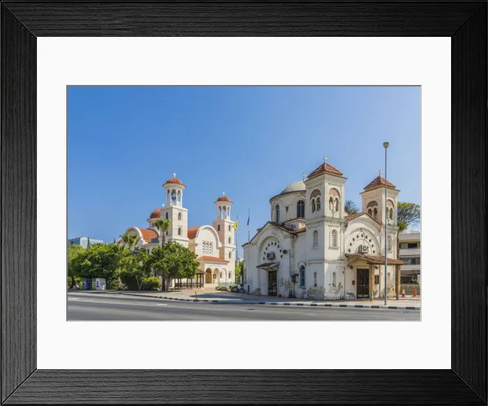 Framed Print : Agia Faneromeni church in Larnaca, Cyprus Framed Print : Agia Faneromeni church in Larnaca, Cyprus