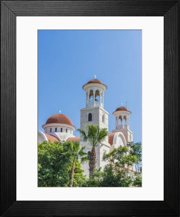 Framed Print : Agia Faneromeni church in Larnaca, Cyprus Framed Print : Agia Faneromeni church in Larnaca, Cyprus