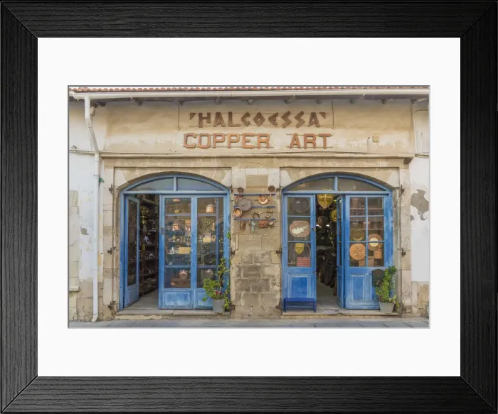 Framed Print : A local shop in larnaca Cyprus Framed Print : A local shop in larnaca Cyprus