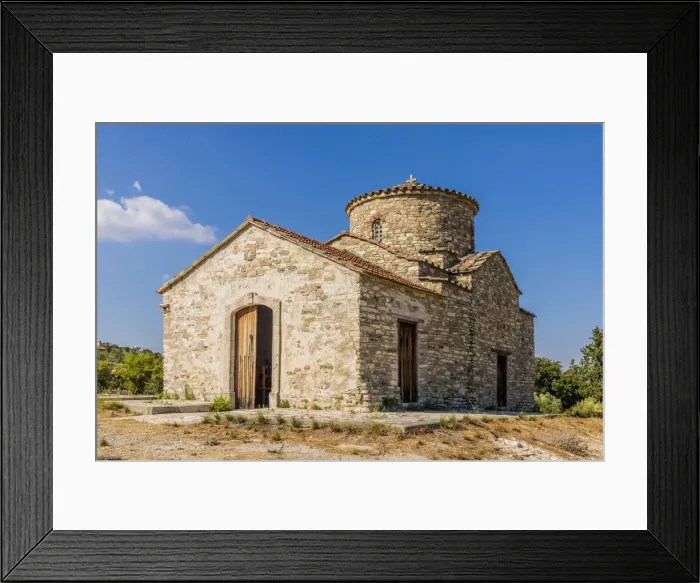 Framed Print : Archangel St Michael church in Kato Lefkara, lefkara village, Cyprus Framed Print : Archangel St Michael church in Kato Lefkara, lefkara village, Cyprus