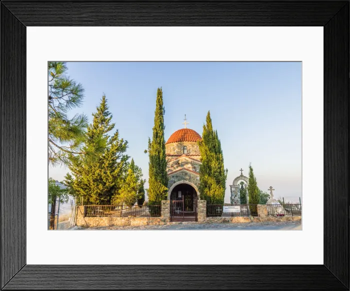 Framed Print : All Saints church at the Stavrovouni monastery, Cyprus Framed Print : All Saints church at the Stavrovouni monastery, Cyprus