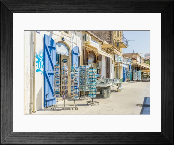 Framed Print : Souvenir shop, Limassol, Cyprus Framed Print : Souvenir shop, Limassol, Cyprus