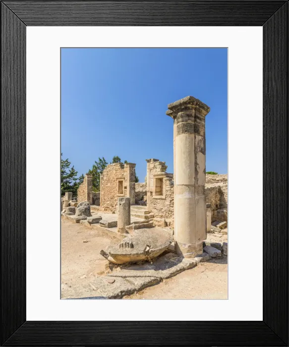 Framed Print : The Sanctuary of Apollo Hylates, Kourion, Limassol, Cyprus Framed Print : The Sanctuary of Apollo Hylates, Kourion, Limassol, Cyprus