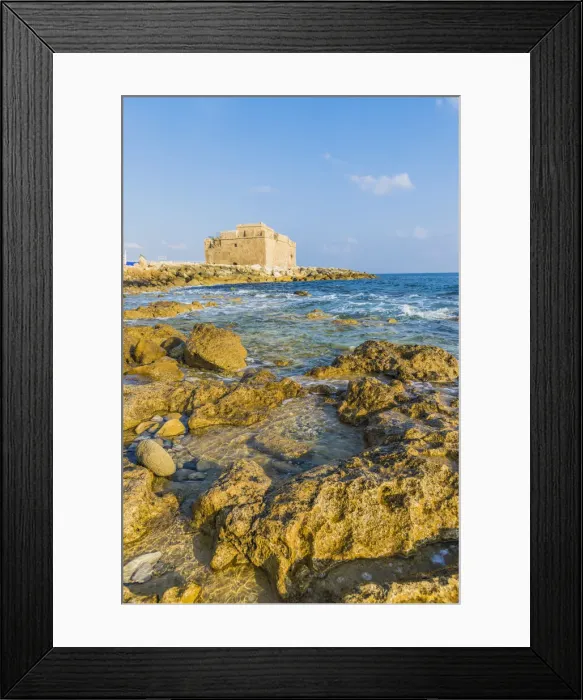 Framed Print : Paphos Castle, Paphos, Cyprus Framed Print : Paphos Castle, Paphos, Cyprus