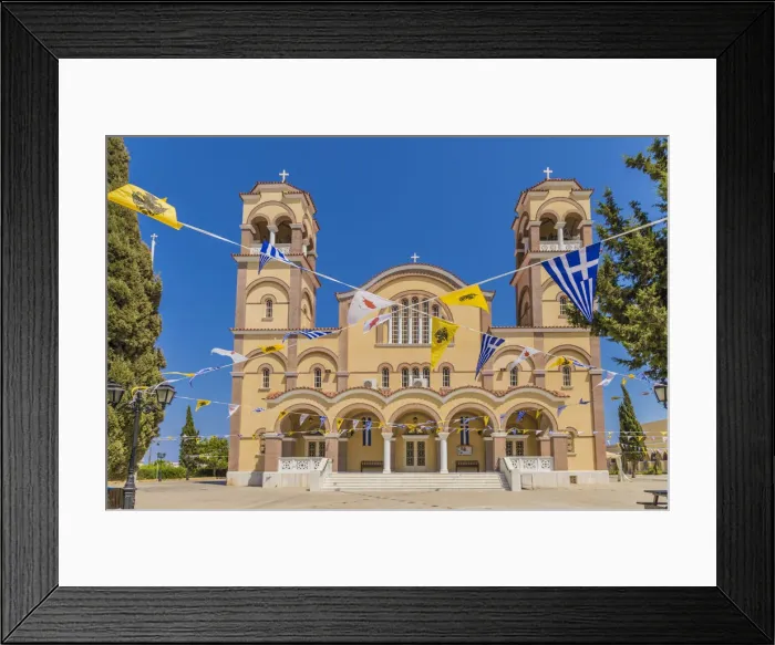 Framed Print : Agios Dimitrios Church, Paralimni, Cyprus Framed Print : Agios Dimitrios Church, Paralimni, Cyprus