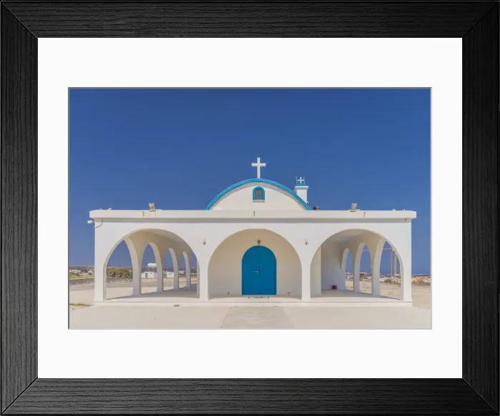 Framed Print : Ayia Thekla Church, Ayia Napa, Cyprus Framed Print : Ayia Thekla Church, Ayia Napa, Cyprus