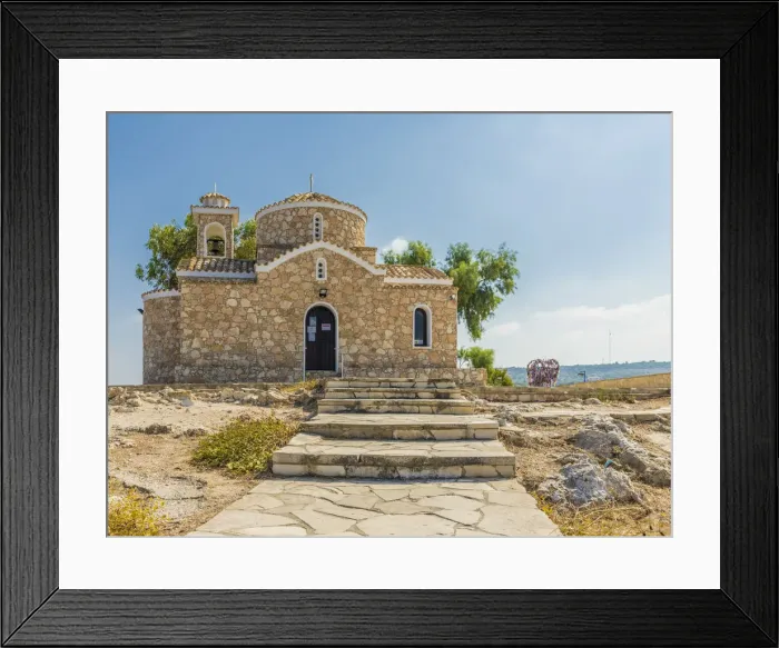 Framed Print : Church of Profitis Elias, Protaras, Paralimni, Cyprus Framed Print : Church of Profitis Elias, Protaras, Paralimni, Cyprus