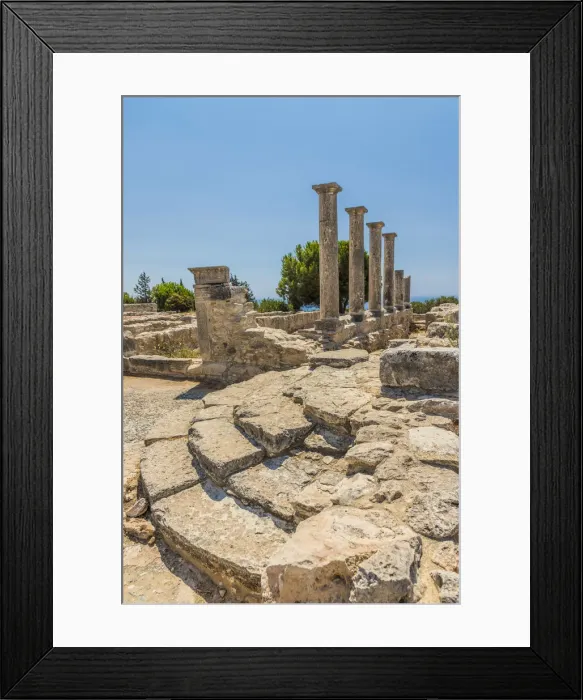 Framed Print : The Sanctuary of Apollo Hylates, Kourion, Limassol, Cyprus Framed Print : The Sanctuary of Apollo Hylates, Kourion, Limassol, Cyprus