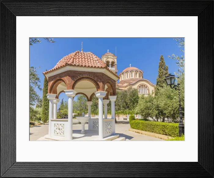 Framed Print : Agios Dimitrios Church, Paralimni, Cyprus Framed Print : Agios Dimitrios Church, Paralimni, Cyprus