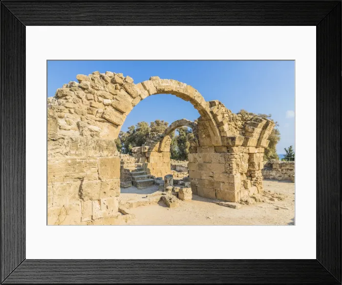 Framed Print : Saranda Colones at Paphos Archaelogical Park, Paphos, Cyprus Framed Print : Saranda Colones at Paphos Archaelogical Park, Paphos, Cyprus