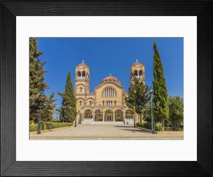 Framed Print : Agios Dimitrios Church, Paralimni, Cyprus Framed Print : Agios Dimitrios Church, Paralimni, Cyprus