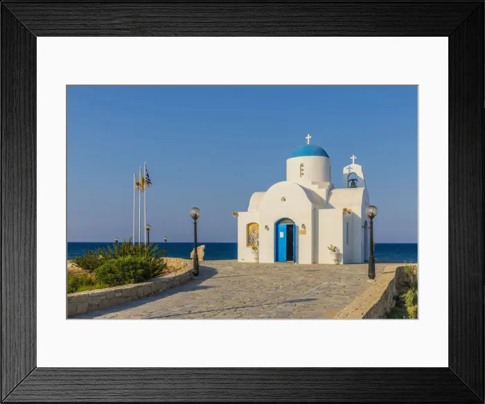 Framed Print : Agios Nicolaos Church, Paralimi, Cyprus Framed Print : Agios Nicolaos Church, Paralimi, Cyprus