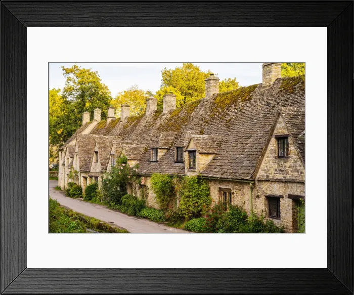 Framed Print : Arlington Row, Bibury, Cotswolds, Gloucestershire, England, UK Framed Print : Arlington Row, Bibury, Cotswolds, Gloucestershire, England, UK