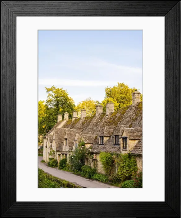 Framed Print : Arlington Row, Bibury, Cotswolds, Gloucestershire, England, UK Framed Print : Arlington Row, Bibury, Cotswolds, Gloucestershire, England, UK