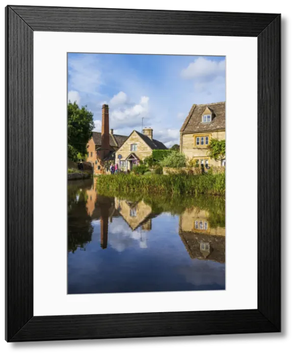 Framed Print : Lower Slaughter, Cotswolds, Gloucestershire, England, UK