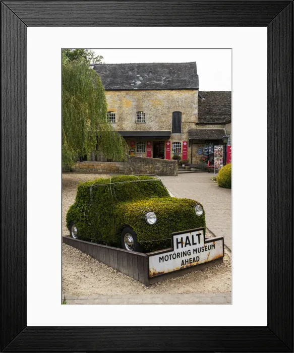 Framed Print : Cotswolds motoring museum, Bourton-on-the-Water, Cotswolds, Gloucestershire, England, UK Framed Print : Cotswolds motoring museum, Bourton-on-the-Water, Cotswolds, Gloucestershire, England, UK