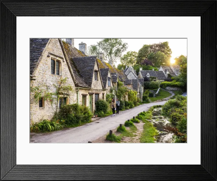 Framed Print : Arlington Row, Bibury, Cotswolds, Gloucestershire, England, UK Framed Print : Arlington Row, Bibury, Cotswolds, Gloucestershire, England, UK