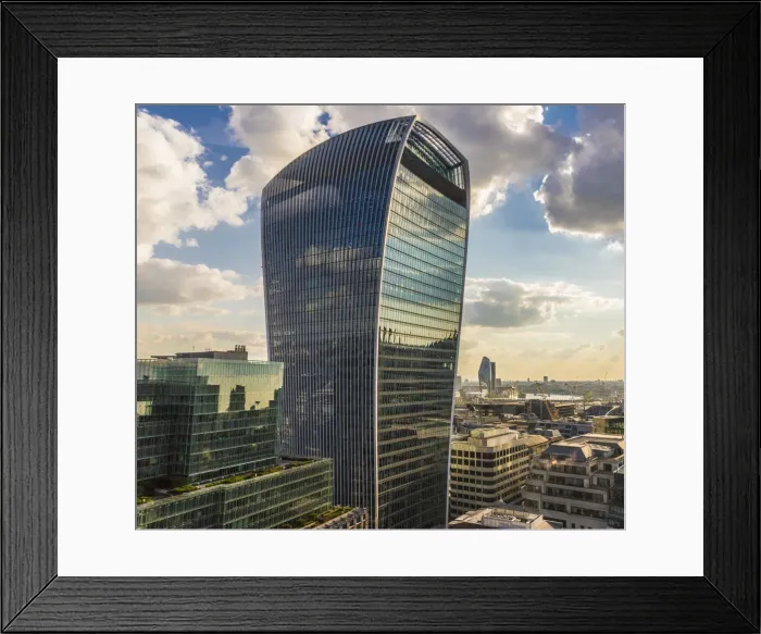 Framed Print : 20 Fenchurch building, London, England, UK